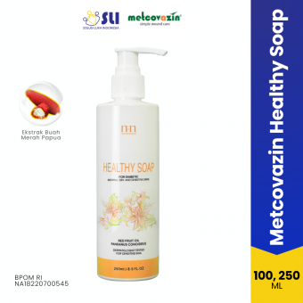 Metcovazin Natural Body Wash 250 ml - Sabun Mandi Buah Merah Papua Perawatan Kulit