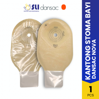 Colostomy Bag Nova 1 Infant 818-10 - Kantong Kolostomi Bayi - DANSAC NOVA | Kantong Stoma