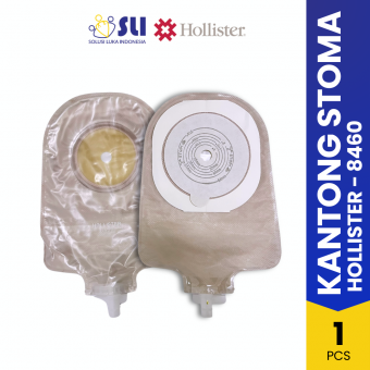 HOLLISTER Kantong Stoma Urostomy Bag Hollister 8460 Dewasa Kantong Urostomi Hollister Urostomy Pouch One Piece 8460
