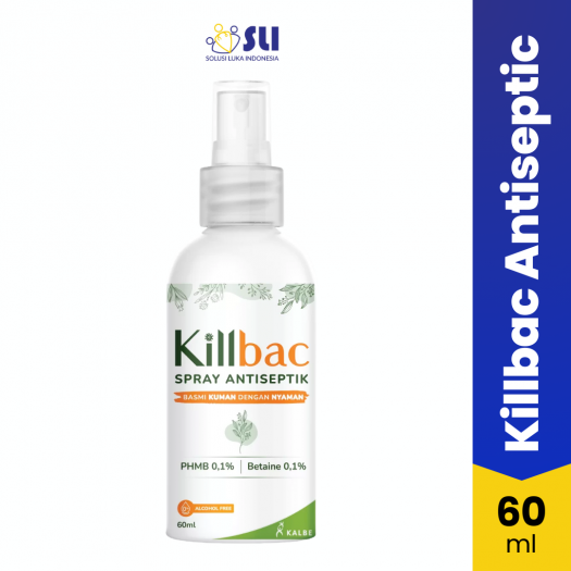 Killbac Spray Antiseptik Pembunuh Kuman 60ml Luka