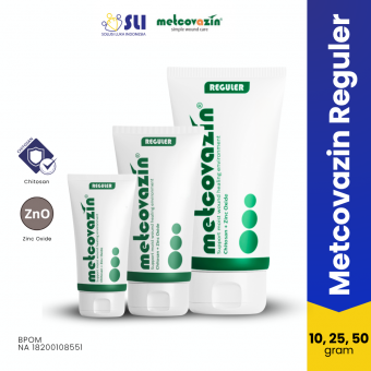 Metcovazin Reguler 25 - Salep Luka Hijau | Salep Segala Jenis Luka